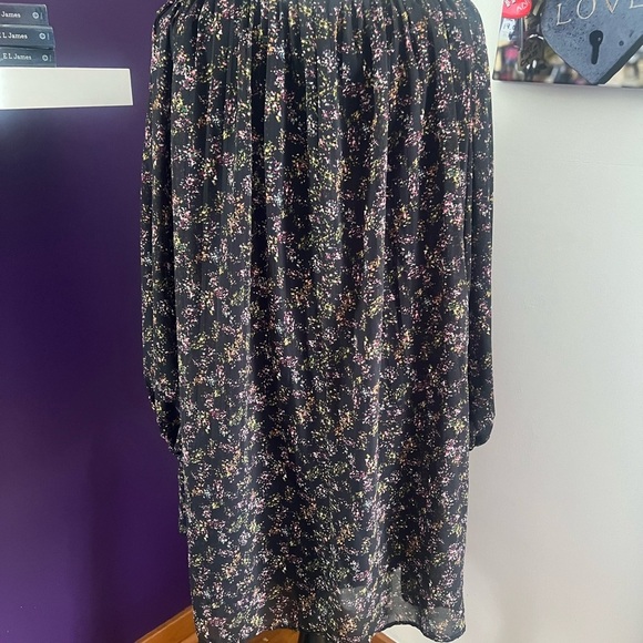 7 for $30 A New Day Long Sleeve Floral Print Dress - Picture 6 of 9